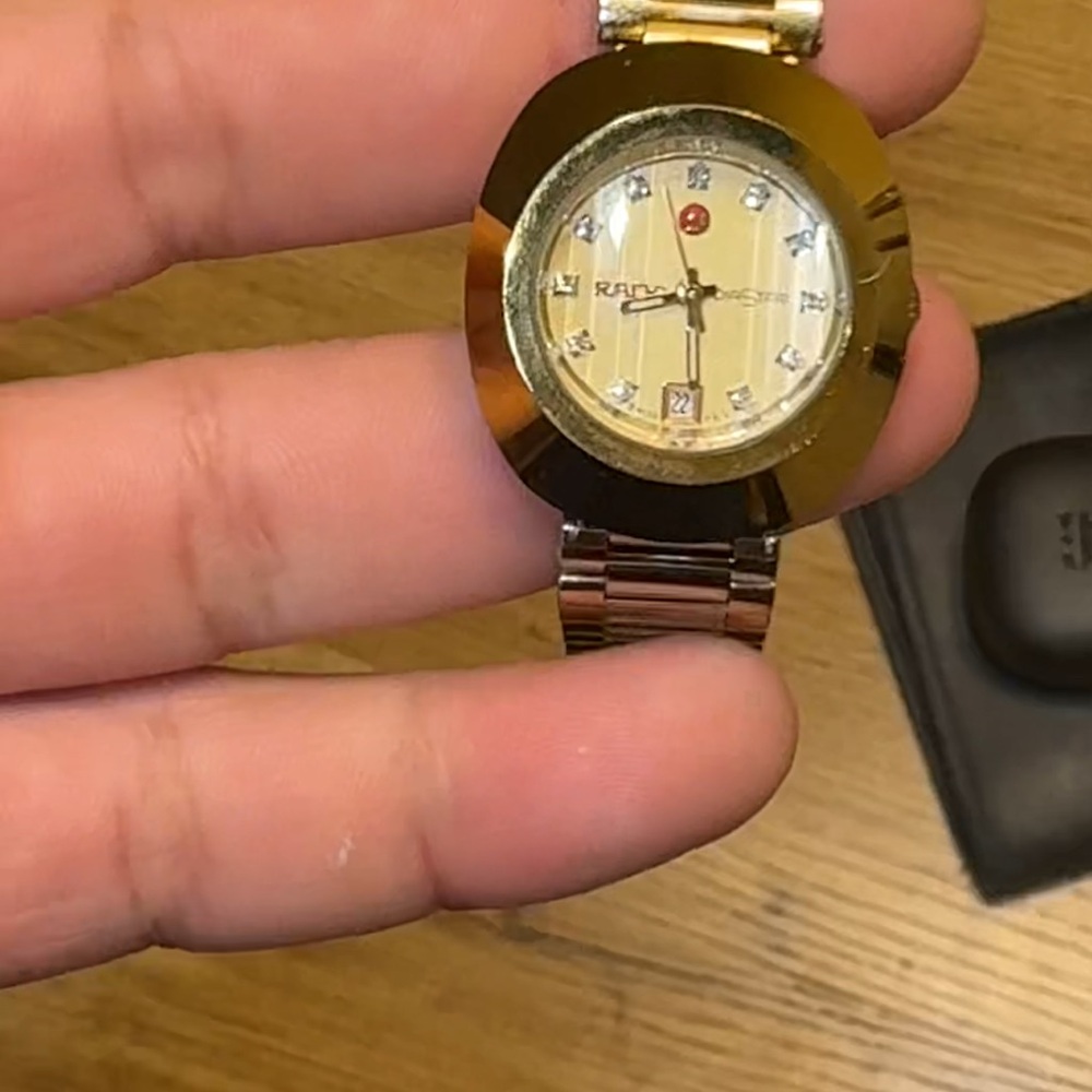 Rado Gold Smartwatch Luxurious Wearable Technology